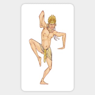 Golden Dancer Magnet